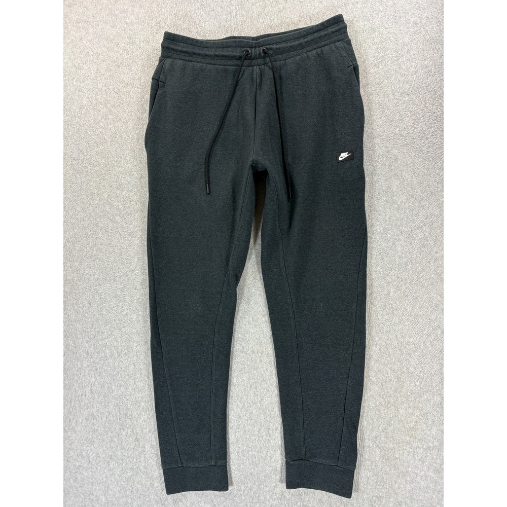 Nike Athletic Fit Cotton Blend Jogger Sweatpants (Men's Medium) Gray - 32x27
